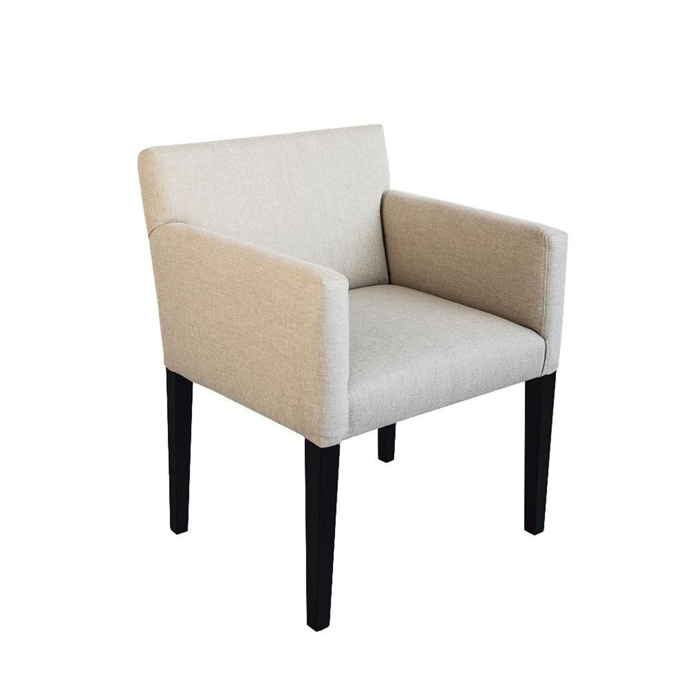 Silla Toronto brazos con tela Maya 52