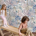 Papel pintado Becker azul