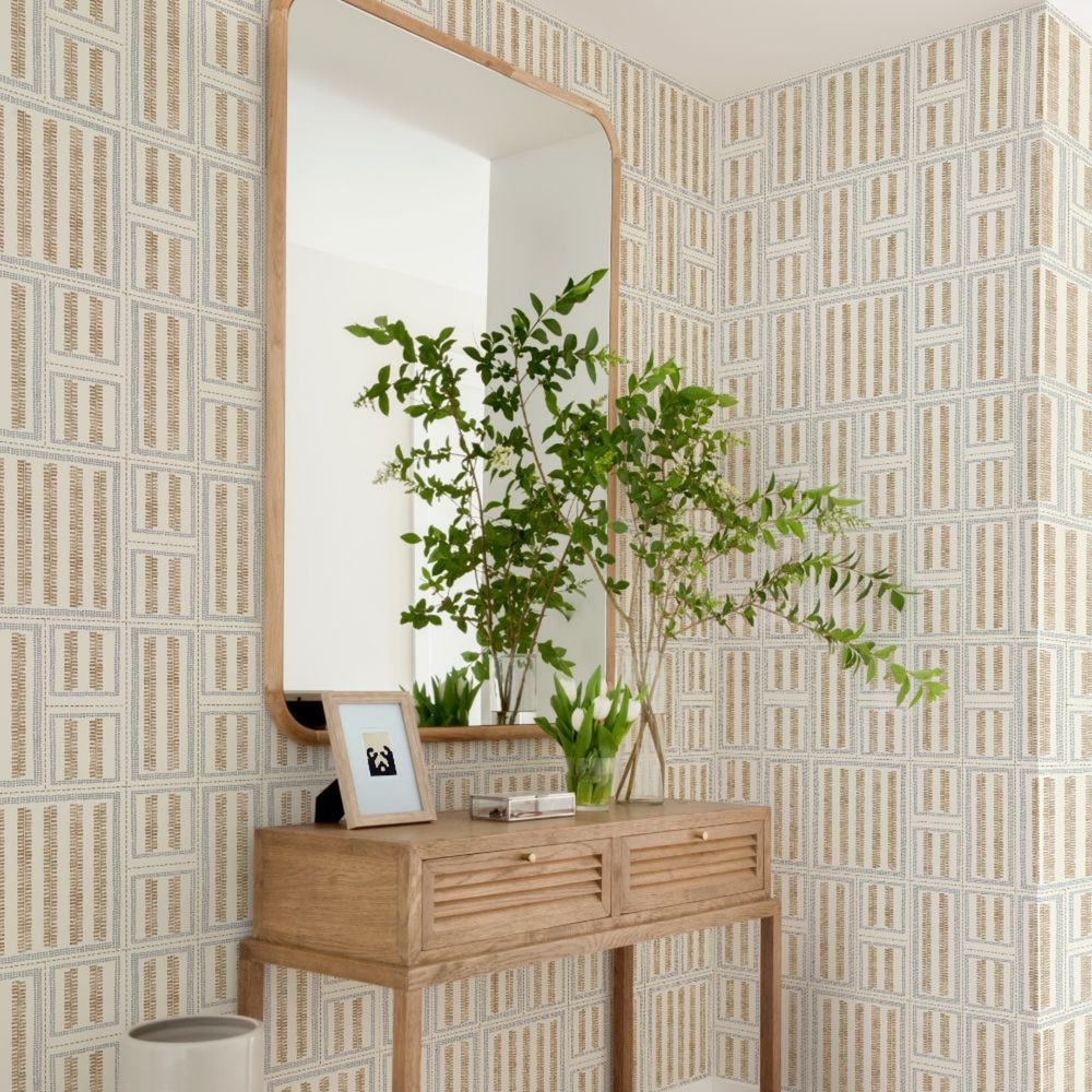 Papel pintado Canvas mostaza