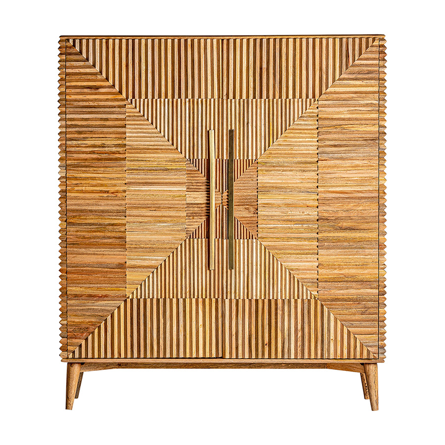 Armario plissé wood