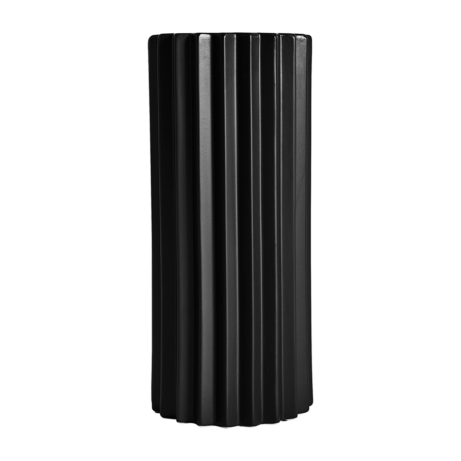 Jarrón plissé stone