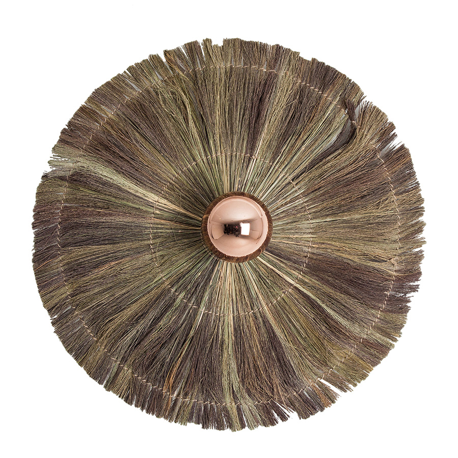 Lámpara de pared redonda