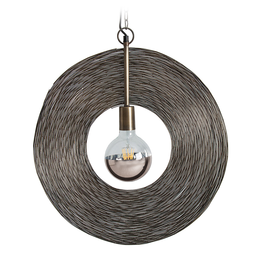 Lámpara de techo redonda