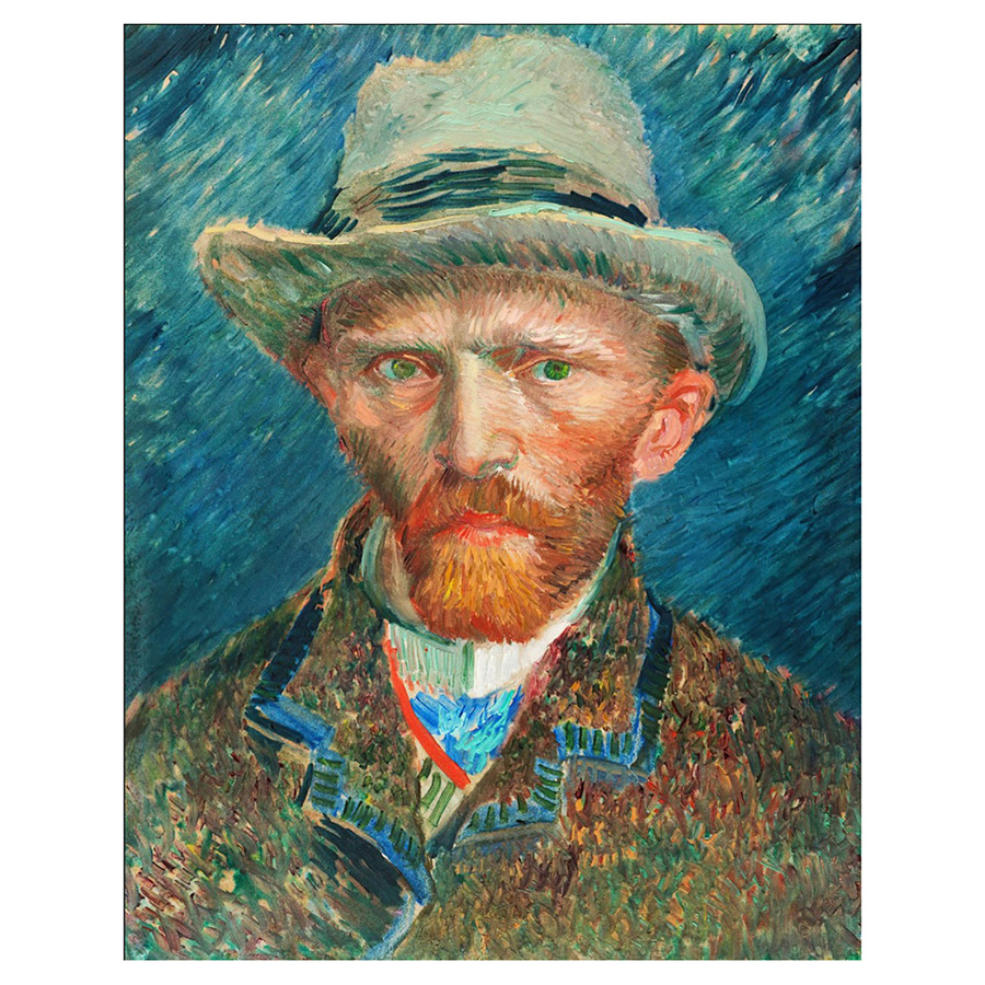 Lienzo rectangular van gogh
