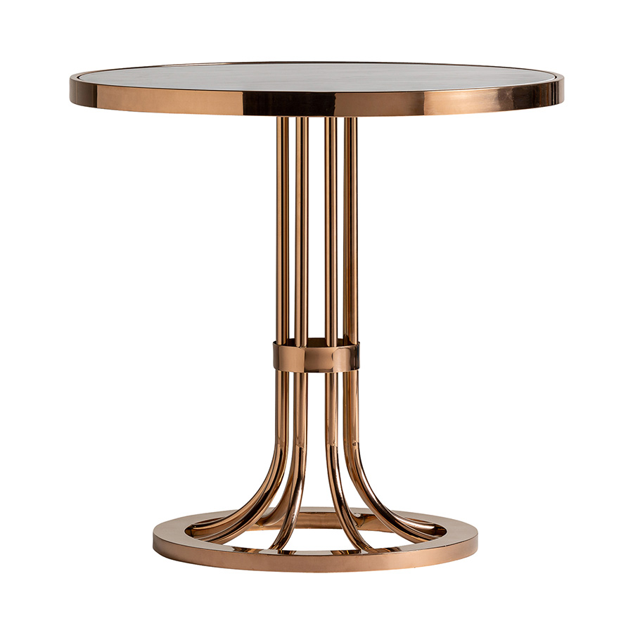 Mesa auxiliar redonda mallnitz