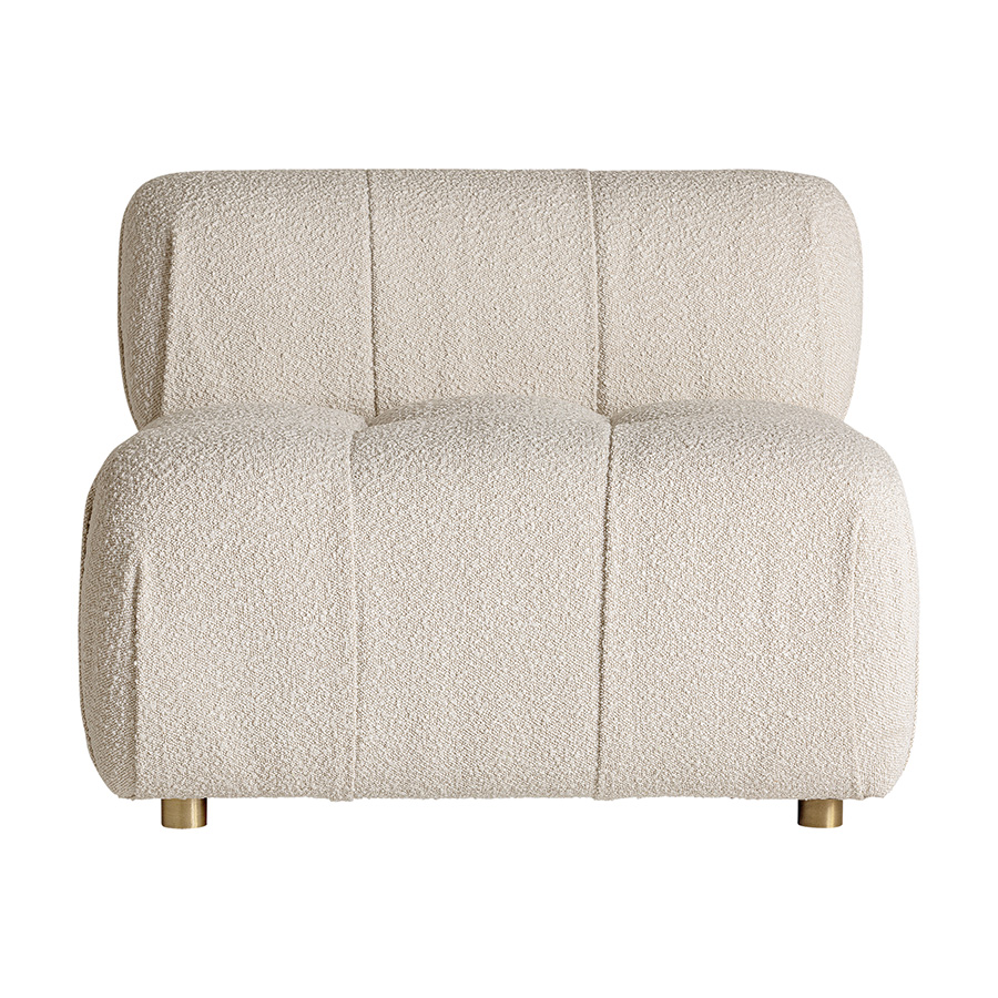 Sofá modular scorze bouclé