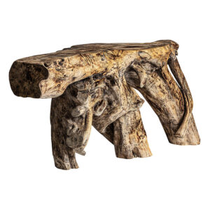 de estilo étnico. Fabricado en madera suar.