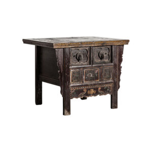 de estilo oriental. Fabricado en madera de olmo.