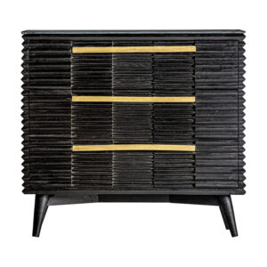 Cómoda plissé wood