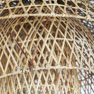 de estilo contemporáneo. Fabricado en ratán