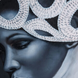 de estilo contemporáneo. Fabricado en lienzo.