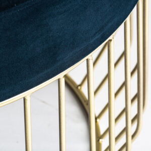 combinado con terciopelo.