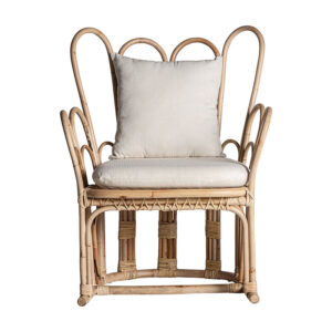 de estilo contemporáneo. Fabricado en ratán