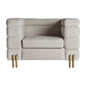 de estilo art deco. Fabricado en algodón