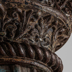 de estilo étnico. Fabricado en madera de teka. Producto desmontable.