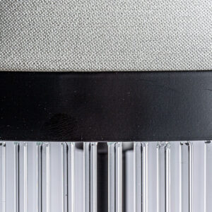 de estilo art deco. Fabricado en hierro