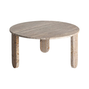 de estilo art deco. Fabricado en travertino.