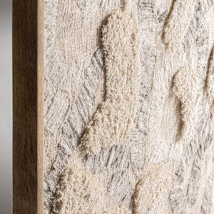 combinado con algodón.