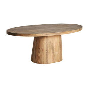 de estilo contemporáneo. Fabricado en madera de mango. Producto desmontable.