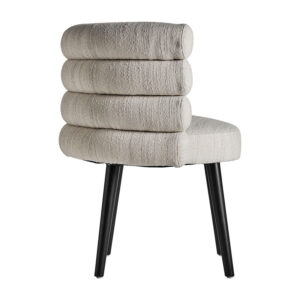 combinado con acero.