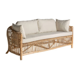 de estilo contemporáneo. Fabricado en ratán