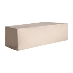 Funda protectora sofá Trena de estilo clásico fabricado en poliéster en color beige. Compatible con: 34815.