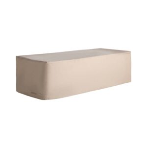 Funda protectora sofá Testa de estilo clásico fabricado en poliéster en color beige. Compatible con: 34924.