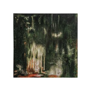 Lienzo alerce de estilo contemporáneo fabricado en lienzo en color multicolor con acabado artesanal.