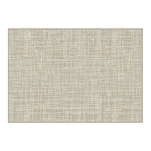 Alfombra abantza de estilo colonial fabricado en viscosa en color gris combinado con lana y poliamida.