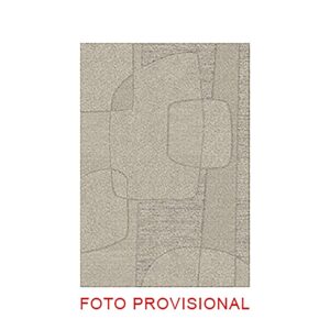 Alfombra Naiara de estilo clásico fabricado en poliéster en color tonos neutros.