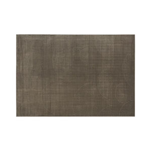 Alfombra niara en color tonos en marrón de estilo clásico. Fabricado en viscosa.