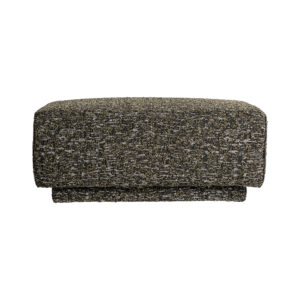 Módulo sofá reposapiés kozly de estilo contemporáneo fabricado en poliéster en color verde con acabado jaspeado combinado con madera de pino y madera contrachapada. Compatible con: 36117 36118 36119 36116.