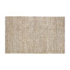 Alfombra Beryl de estilo clásico fabricado en yute en color beige combinado con algodón y fibra natural.