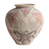 Tinaja Didac de estilo étnico fabricado en terracota en color multicolor.